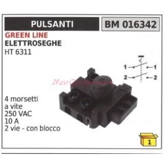 Interruttore GREEN LINE elettrosega HT 6311 4 morsetti a vite 250 VAC 016342 | NewgardenParts.com