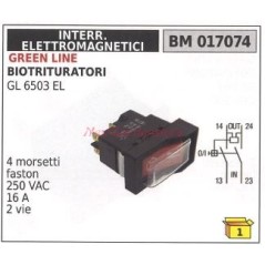 Interruttore magnetico GREEN LINE biotrituratore GL 6503EL 017074 | NewgardenParts.com