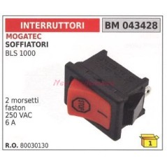 Interruttore MOGATEC motore soffiatore BLS 1000 043428 80030130 | NewgardenParts.com