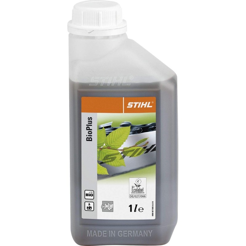 Olio catena motosega STIHL BioPlus 1 Litro 3 Litri 5 Litri 20 Litri | NewgardenParts.com