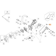 Interruttore ORIGINALE OLEOMAC decespugliatore motosega BC22T - GSTH240 2317032R | NewgardenParts.com