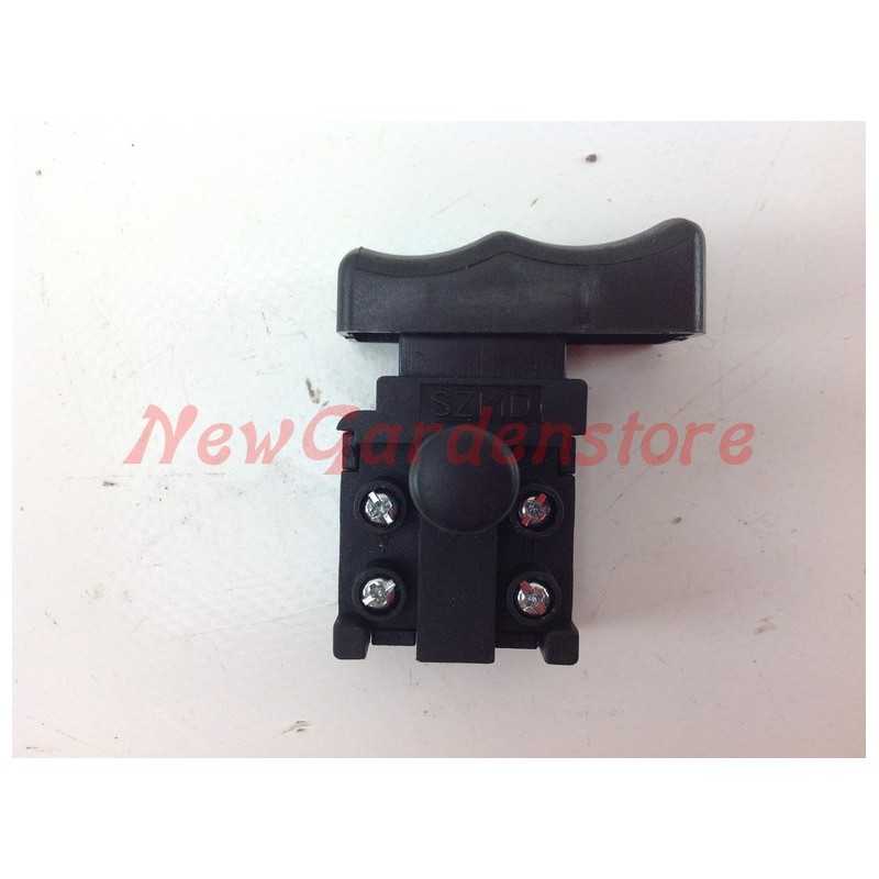Interruptor pulsador ASIA 4 bornes de tornillo 250 VAC 10 A 2 vías 024421