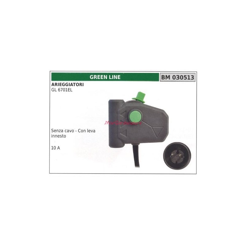 Interruttore rasaerba elettrico GREEN LINE motore arieggiatore GL 6701EL 030513