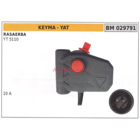 Interruttore rasaerba elettrico KEYMA motore YT 5110 029791 | NewgardenParts.com