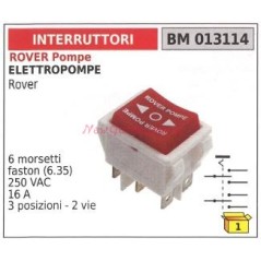 Interruttore ROVER POMPE motore elettropompa rover 013114 | NewgardenParts.com