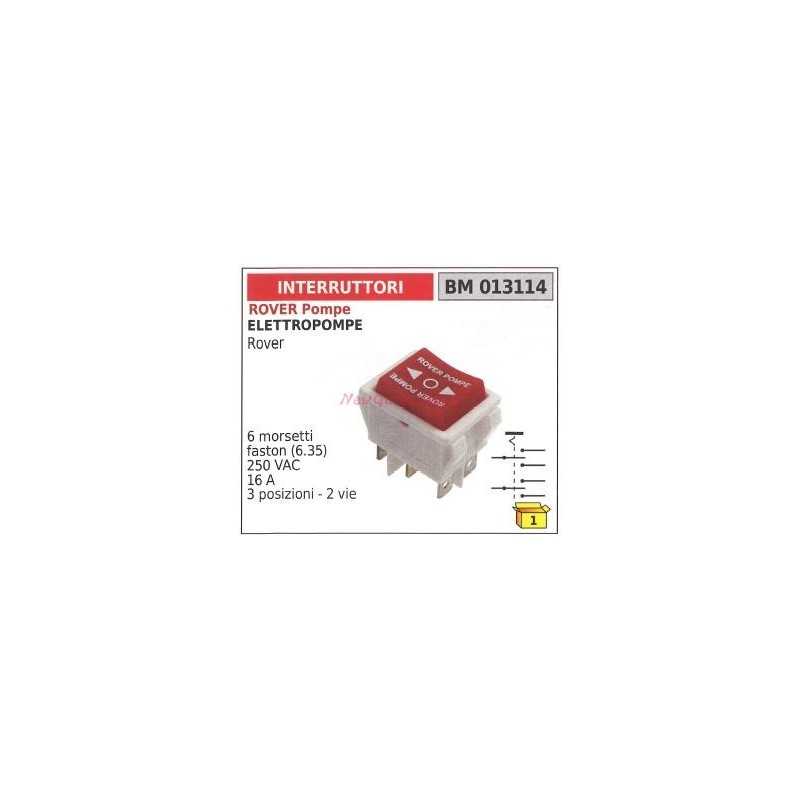 ROVER POMPE motor switch 013114