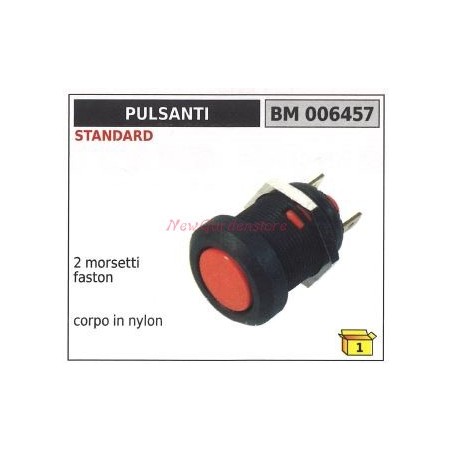 Interruttore STANDARD 2 morsetti faston corpo in nylon 006457 | NewgardenParts.com