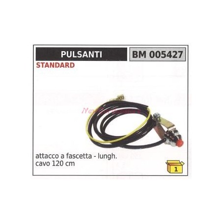 Interruttore STANDARD attacco a fascetta lunghezza cavo 120cm 005427 | NewgardenParts.com