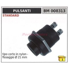 Interruttore STANDARD tipo corto in nylon fissaggio Ø 21 mm 008313 | NewgardenParts.com