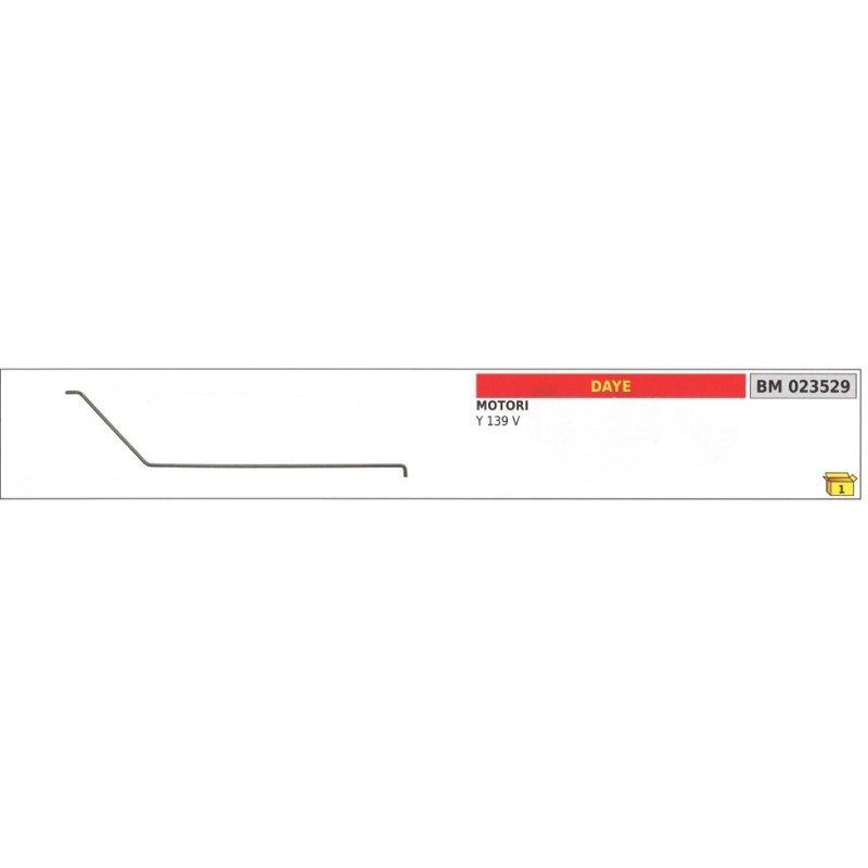 Rod rev. adjuster DAYE for motor Y 139V 023529