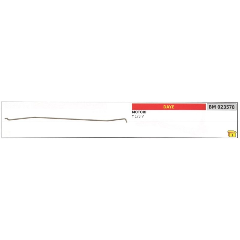 Rev. regulator rod DAYE for Y 173 V motor 023578