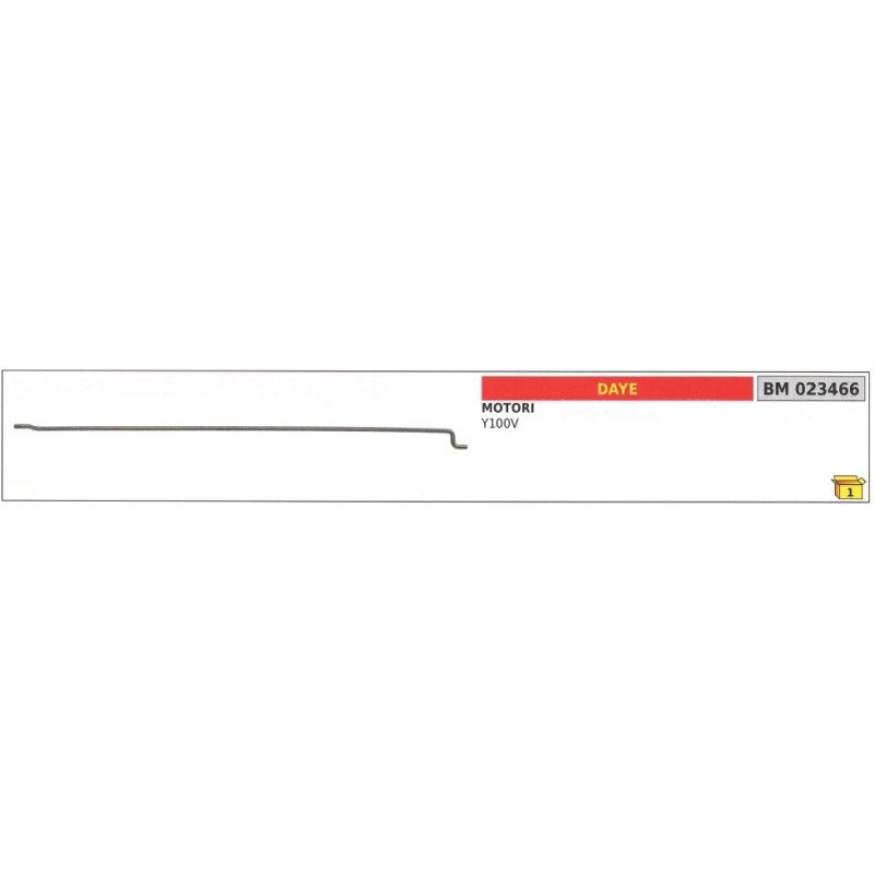 Stange des Drehzahlreglers DAYE für Y100V Motor 023466