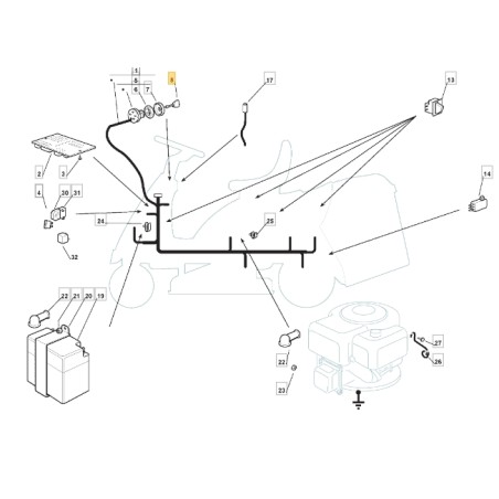 Kit 2 chiavi interruttore avviamento trattorino ORIGINALE STIGA 118210016/1 | NewgardenParts.com