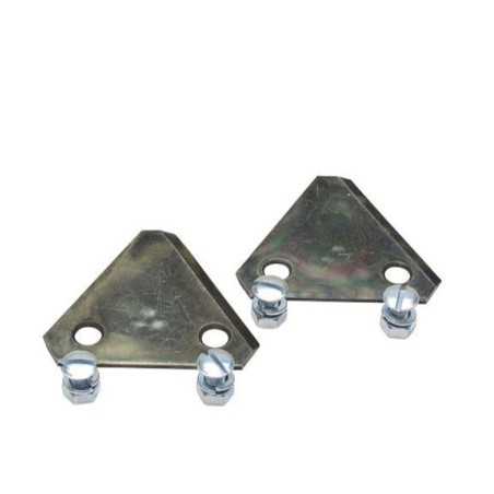 Satz von 2 Klingen + 2 Schrauben Rasenmäher kompatibel BRILL GARDENA 16-152 | NewgardenParts.com