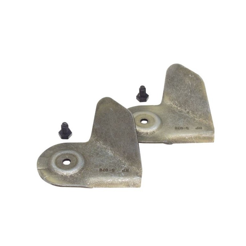 Kit 2 blades 2 screws lawn mower compatible WOLF 6340 078 VI 42 52