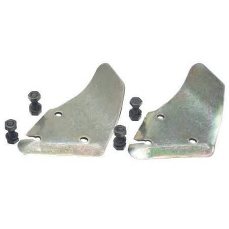 KIT 2 lames 4 vis tondeuse à gazon compatible WOLF 4180 081 | NewgardenParts.com