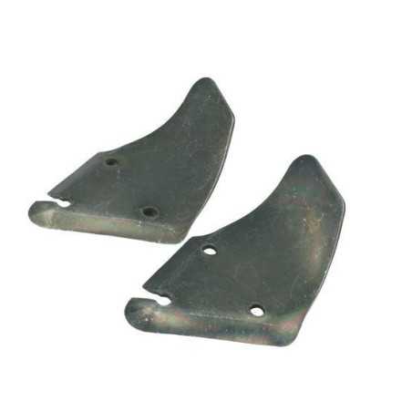 Satz 2 Klingen Rasenmäher Mäher kompatibel WOLF 4180 048 4180 080 | NewgardenParts.com