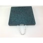 Kit of 2 polyethylene footplates for stabiliser 60x30x4 model FSB 60 214028.004