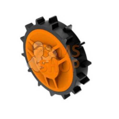 Kit 2 ruedas con tacos para robot cortacésped WORX WR141 - WR142 - WR143 - WR167 | NewgardenParts.com
