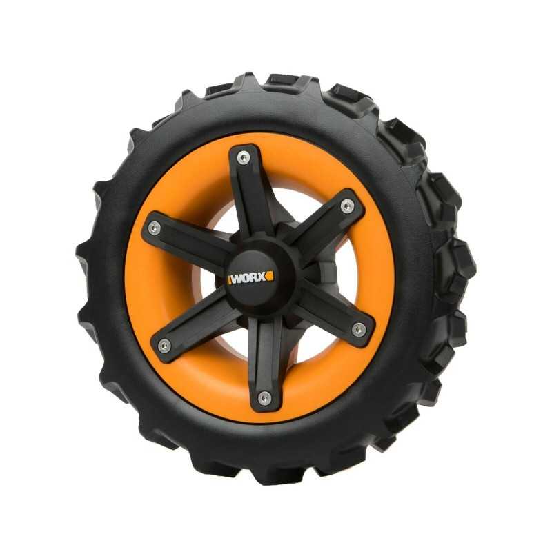 Kit 2 ruedas de barro para robot cortacésped WORX WR141 - WR142 - WR143 - WR167