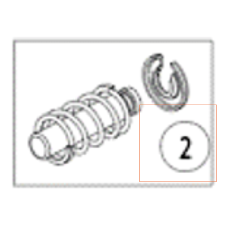 KIT 3 PISTONCINI 598684131 ORIGINALE HUSQVARNA | NewgardenParts.com