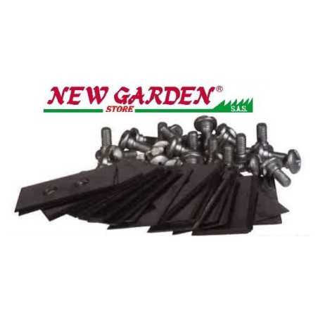 Kit 30 Stück Klingen Schrauben Roboter Rasenmäher 522851602 HUSQVARNA 157015 | NewgardenParts.com
