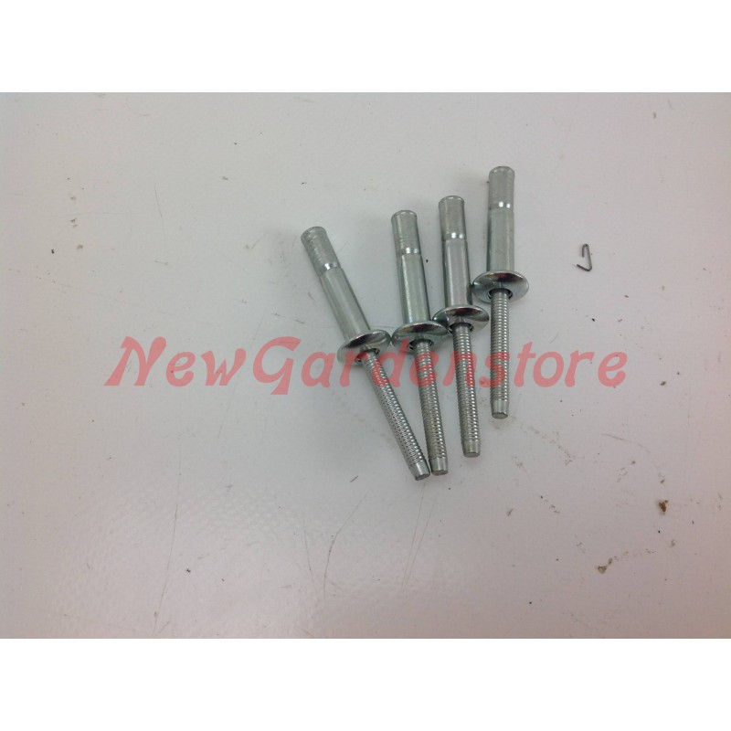 Kit 4 pezzi rivetto strutturale fissaggio altezza rasaerba PRT-0176 GRIN