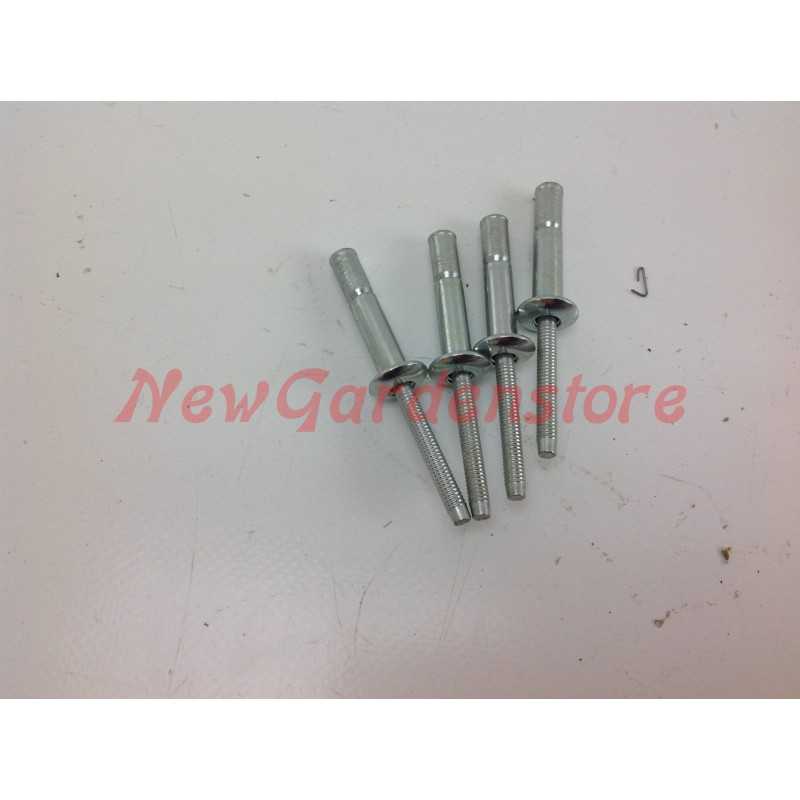 Kit 4 pièces rivet structurel fixation hauteur faucheuse PRT-0176 GRIN