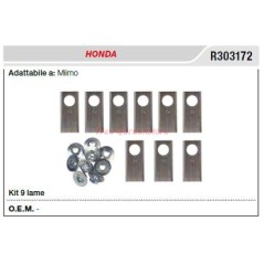 9-Klingen-Kit für HONDA Roboter miimo R303172