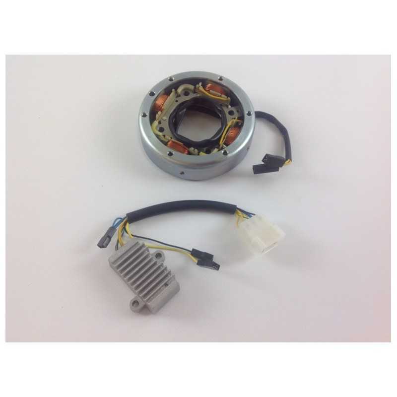 Kit alternador + regulador de tensión motor 6LD DIESEL LOMBARDINI KIT6G2
