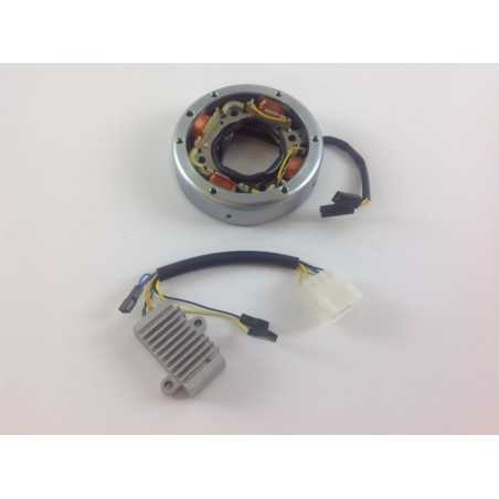 Kit alternador + regulador de tensión motor 6LD DIESEL LOMBARDINI KIT6G2 | NewgardenParts.com