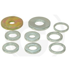 Kit anelli di riduzione lame trattorino tagliaerba rasaerba tosaerba 13271596 | NewgardenParts.com