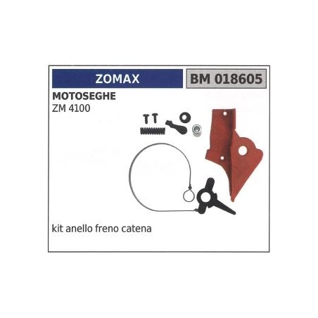 Kit anello freno catena ZOMAX per motosega ZM 4100 018605 | NewgardenParts.com