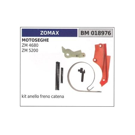 Kit anello freno catena ZOMAX per motosega ZM 4680 5200 018976 | NewgardenParts.com