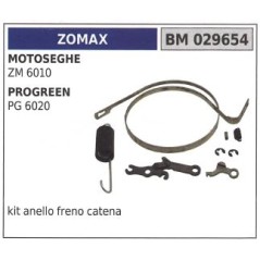 Kit anello freno catena ZOMAX per motosega ZM 6010 029654 | NewgardenParts.com