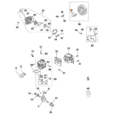 Chainsaw harpoon kit models GS630 956 ORIGINAL OLEOMAC 52012027 097000217 | NewgardenParts.com