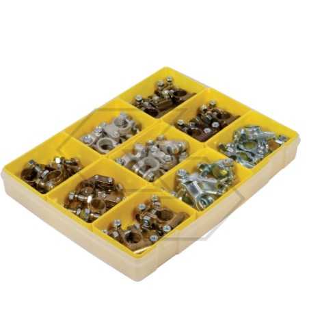 Messing-Batterieklemmen-Sortiment Satz 45 Stück | NewgardenParts.com