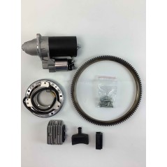 Electric starter kit with regulator and alternator RUGGERINI RF130 engine | NewgardenParts.com