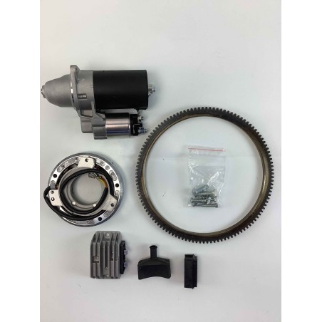 Kit avviamento elettrico con regolatore e alternatore motore RUGGERINI RF130 | NewgardenParts.com