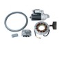 Electric starter kit with regulator and alternator RUGGERINI RF130 engine