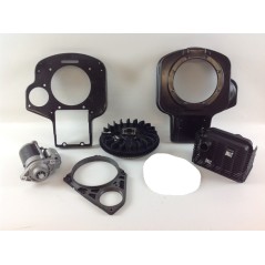 Electric starter kit with flywheel 6LD 520 530 DIESEL LOMBARDINI engine | NewgardenParts.com