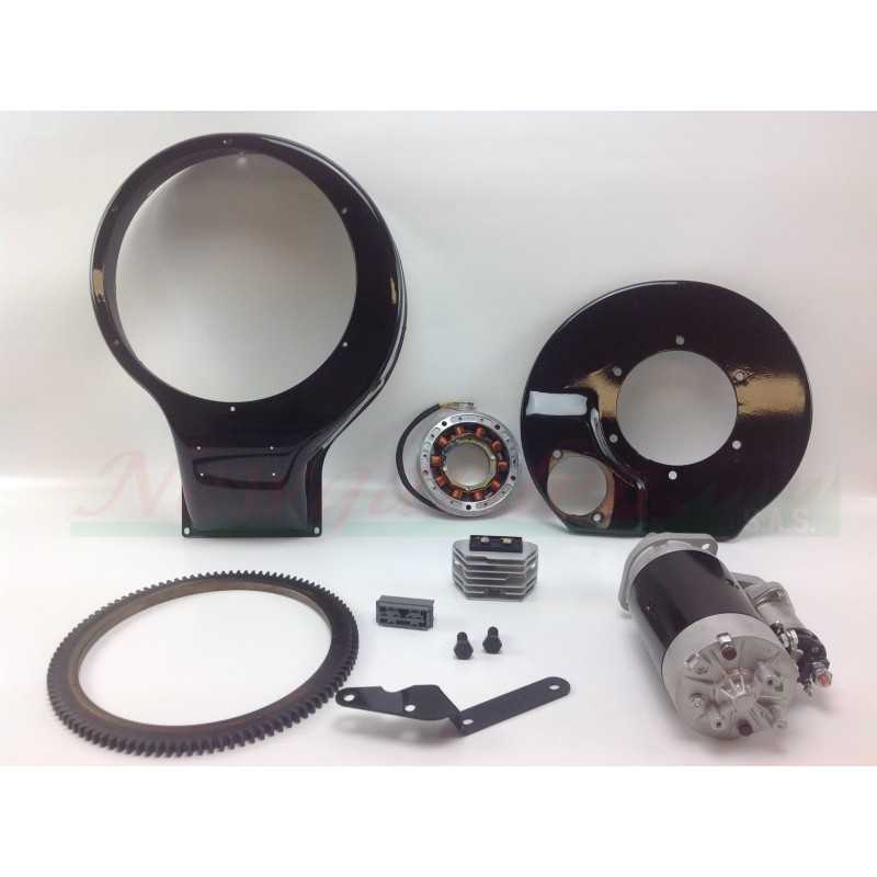 Electric starter kit sprocket and engine regulator DIESEL LOMBARDINI 4LD LDA100 Electric starter kit sprocket and engine regulator DIESEL LOMBARDINI 4LD LDA100