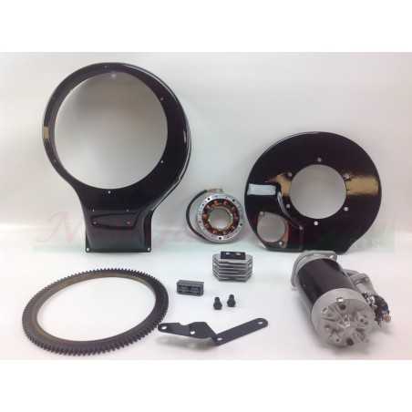 Elektrostartersatz Ritzel und Motorregler DIESEL LOMBARDINI 4LD LDA100 | NewgardenParts.com