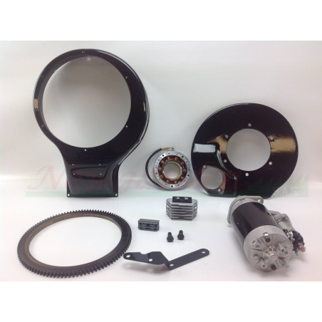 Kit avviamento elettrico corona e regolatore motore DIESEL LOMBARDINI 4LD LDA100 | NewgardenParts.com