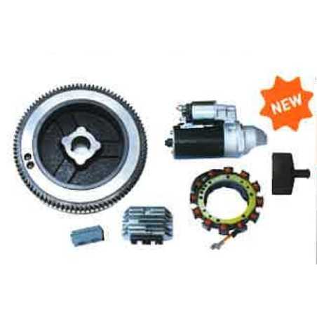 Elektrostarter-Bausatz Schwungrad Lichtmaschine Motor LOMBARDINI 15LD315 15LD350 | NewgardenParts.com