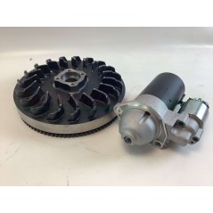 Electric starter kit flywheel alternator compatible LOMBARDINI 15LD315 15LD350 | NewgardenParts.com