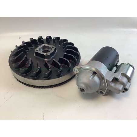 Electric starter kit flywheel alternator compatible LOMBARDINI 15LD315 15LD350 | NewgardenParts.com