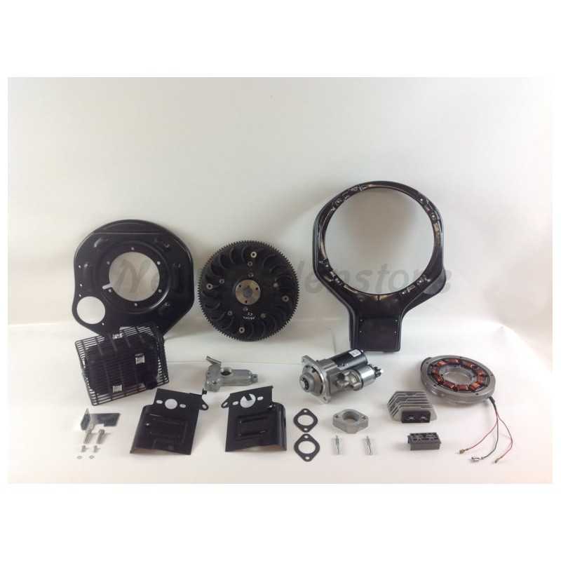 Kit arranque eléctrico volante regulador 3LD LDA510 motor DIESEL LOMBARDINI Kit arranque eléctrico volante regulador 3LD LDA510 motor DIESEL LOMBARDINI