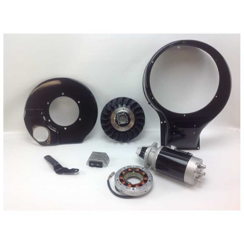 Electric starter kit flywheel regulator engine DIESEL LOMBARDINI 4LD LDA100 Electric starter kit flywheel regulator engine DIESEL LOMBARDINI 4LD LDA100