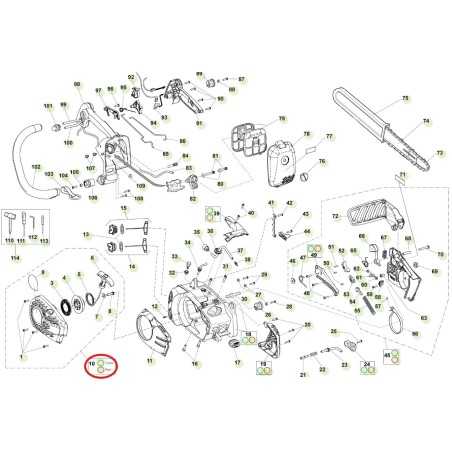 Starter-Kit rot (2008--) ORIGINAL ACTIVE Kettensäge 39.39 036176 | NewgardenParts.com